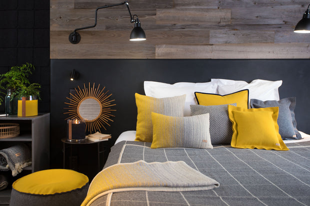 Arpin Cushions "Tissu Des Alpes" Dégradé - Accessory with Comfort & Style.