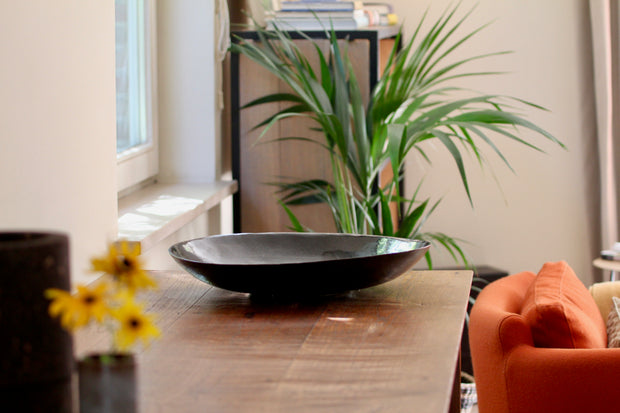 Atelier De Knock - Black Handmade Ceramic Bowl.