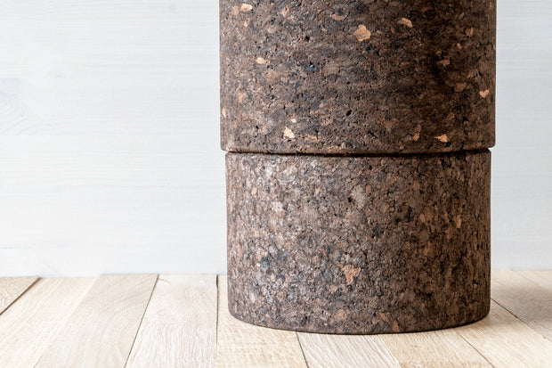 Studio Corkinho - Natural Design Cork Vase - Mother Cylinder High.