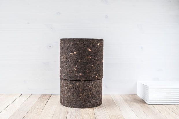 Studio Corkinho - Natural Design Cork Vase - Mother Cylinder High.
