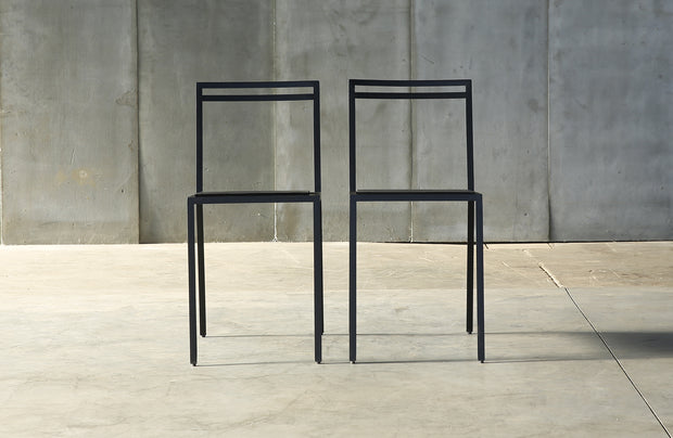 Heerenhuis - Amazing Minimalistic Rubber & Metal Chair.