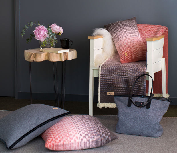 Arpin Cushions "Tissu Des Alpes" Dégradé - Accessory with Comfort & Style.