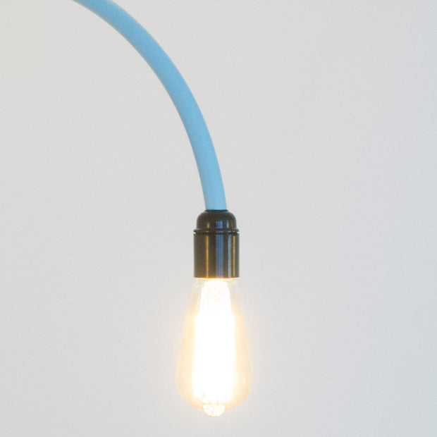 Bultin Minimalistic Floor Lamp - Colourful Eye-Catcher with Concrete & Steel.